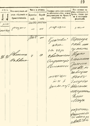 Marriage Record of Berko Zolotarov (large)