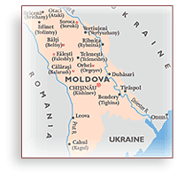Moldova map (small)
